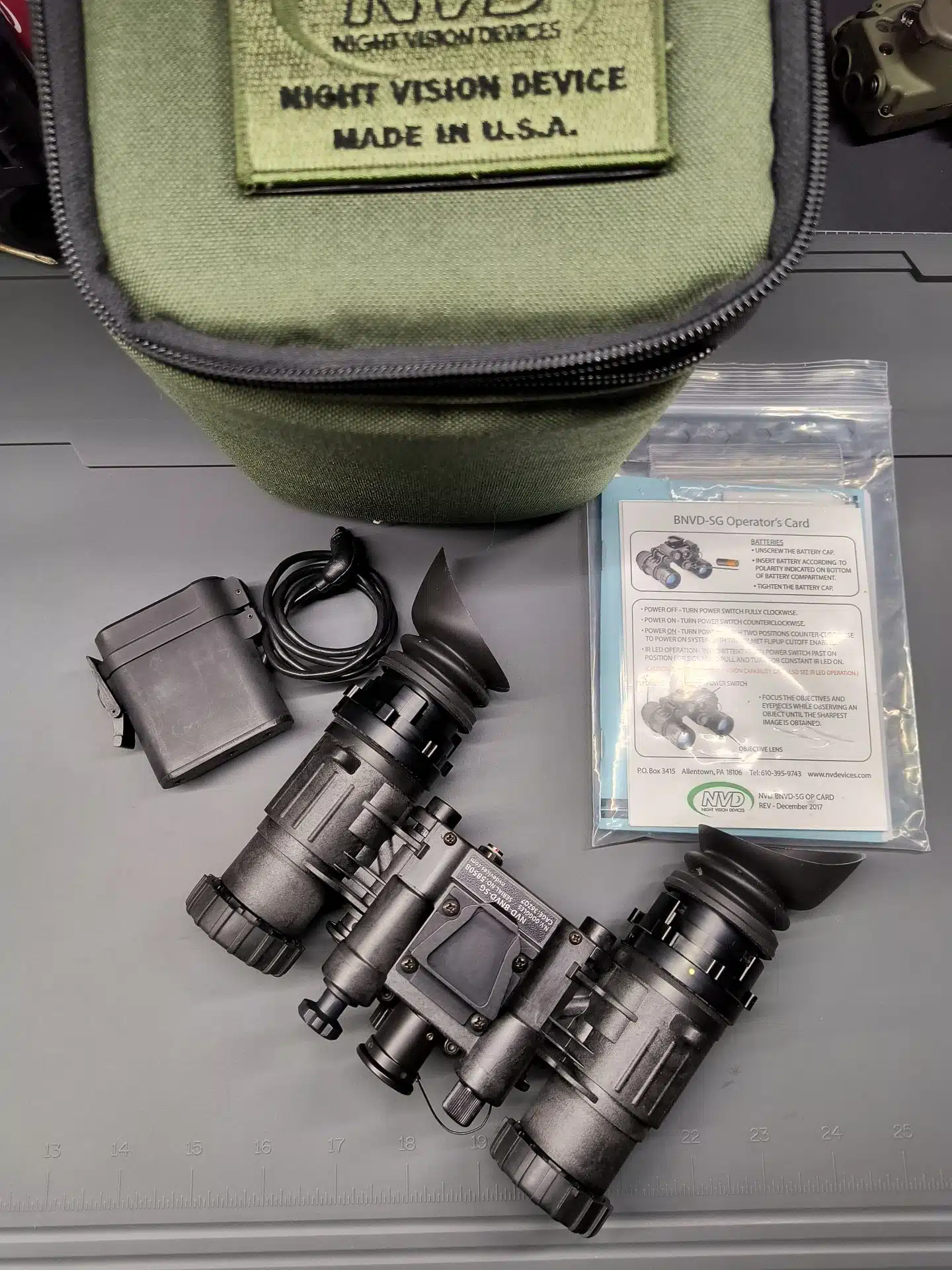 BNVD-SG NIGHT VISION BINOCULAR – SINGLE GAIN