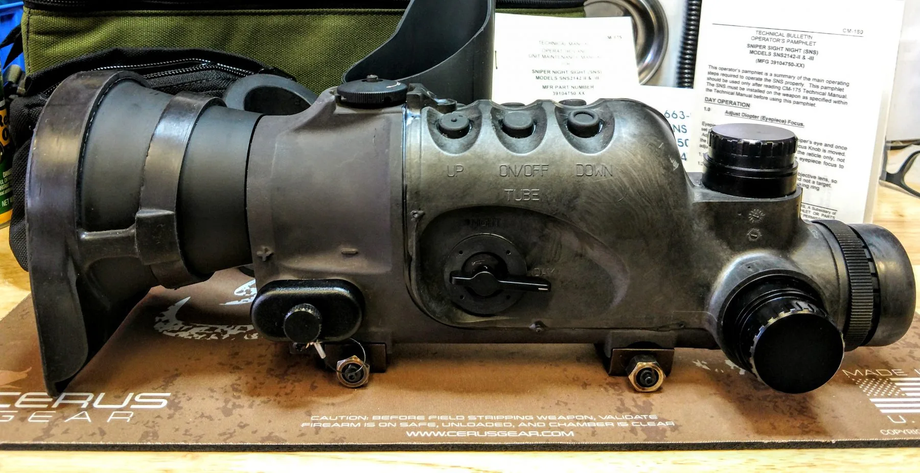 SNS2142 8.5X, AN/PVS-10 Night Vision Long Range Observation Device