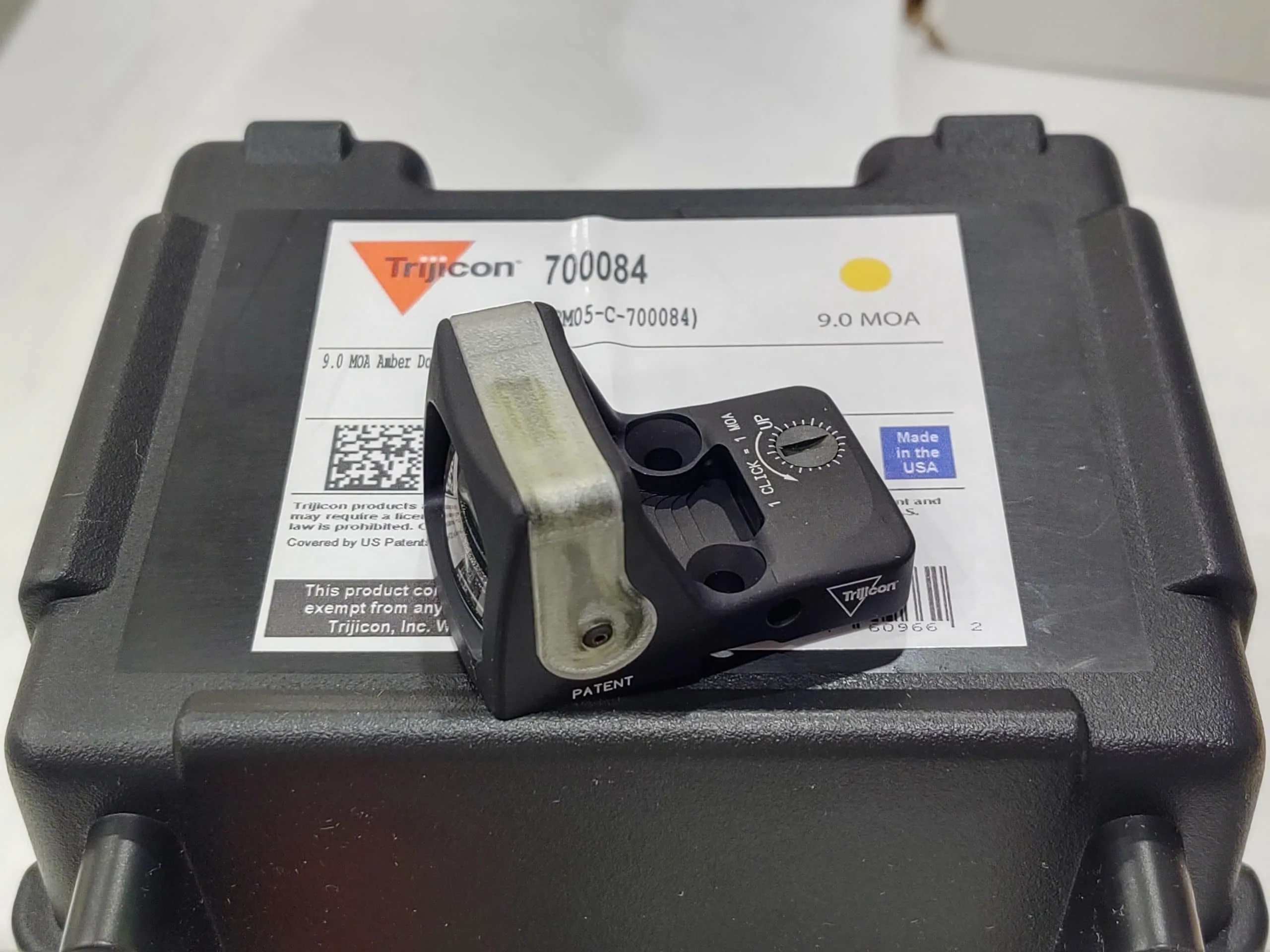 Trijicon RMR Dual Illuminated Amber Dot