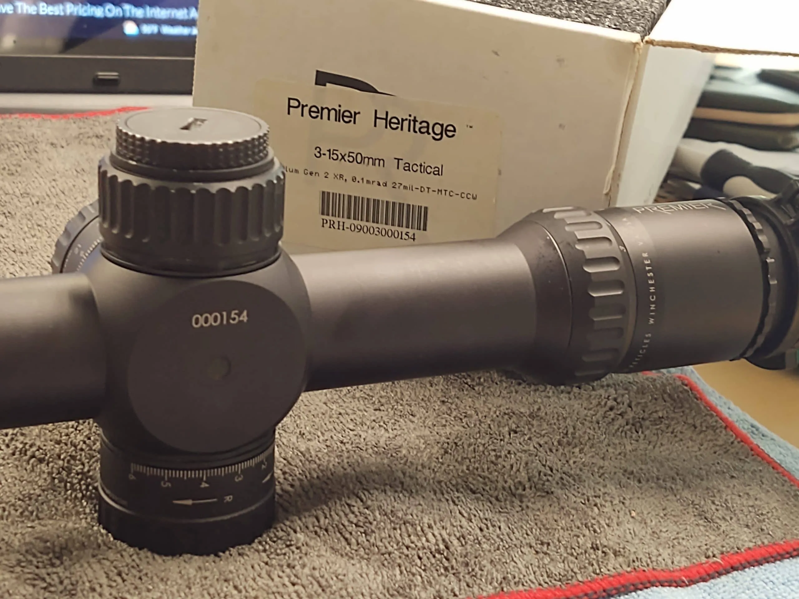 Premier Heritage 3-15×50 Tactical