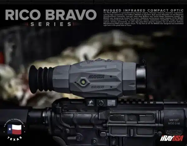 iRay Bravo 384 35mm 3 12x Thermal Rifle Scope 2