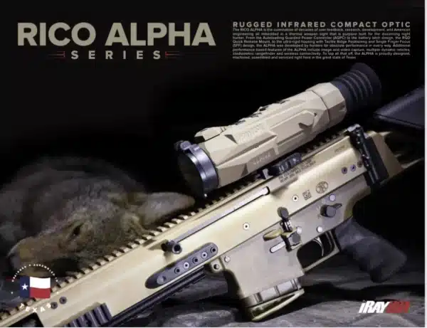 iRay RICO ALPHA 640 3x 50mm Thermal Rifle Scope 3