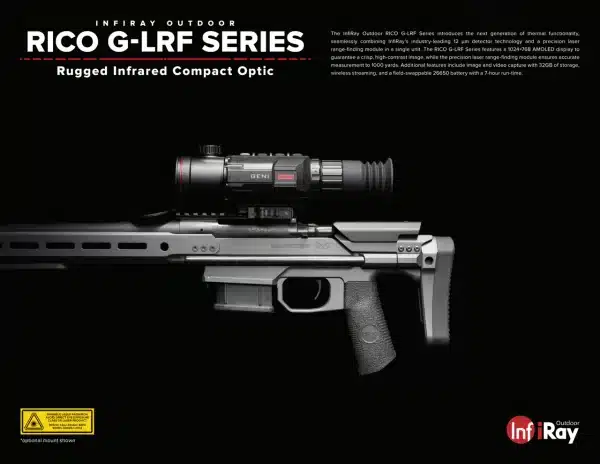 iRay RICO G LRF 640 3x 50mm Laser Rangefinding Thermal Rifle Scope 2