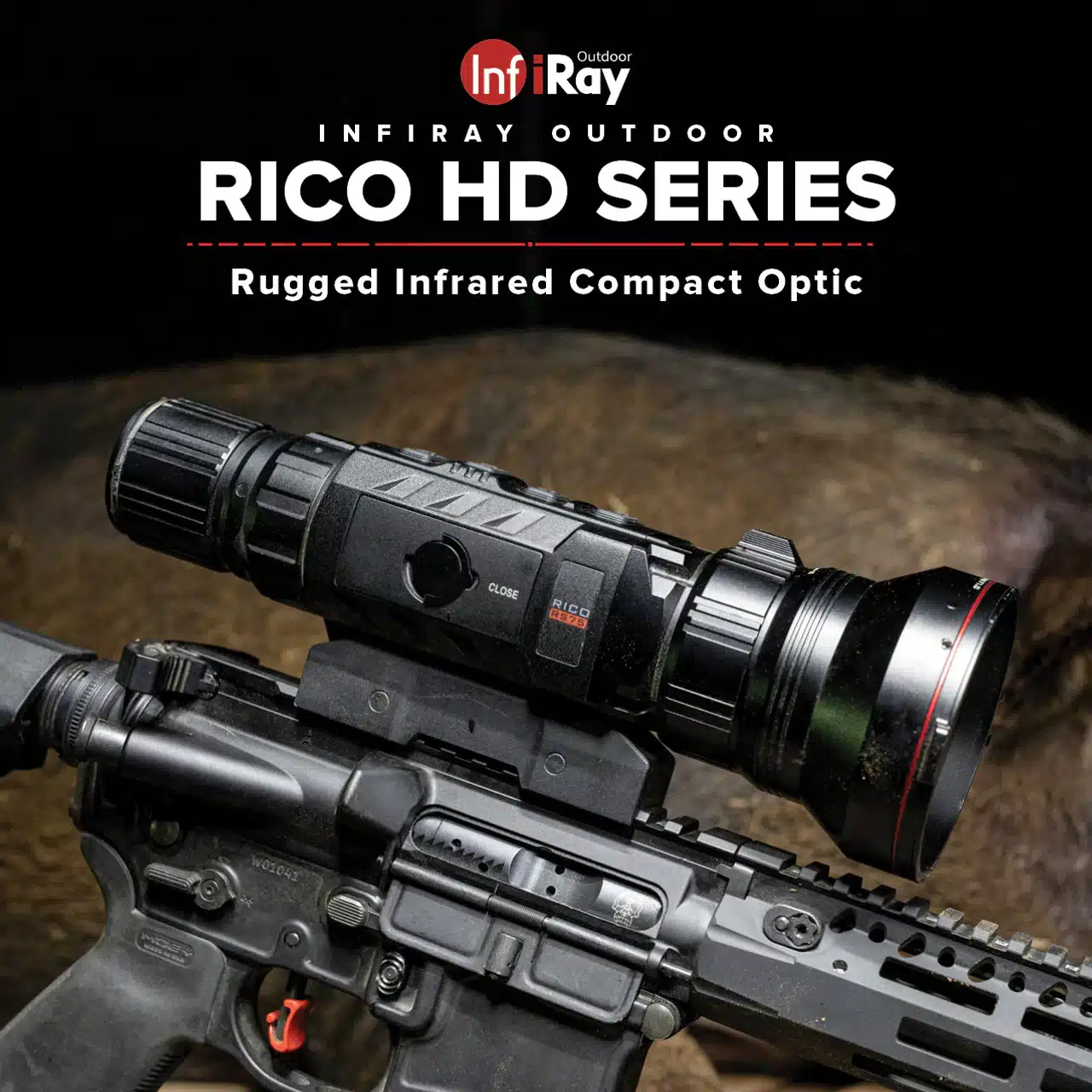 IRay RICO HD 1280×1024 RS75 2x 75mm Thermal Rifle Scope
