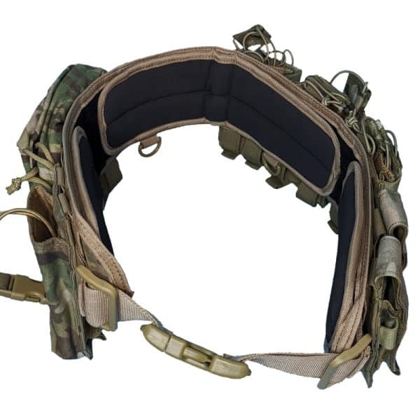 Warbelt Multicam with 6 Pouches 3