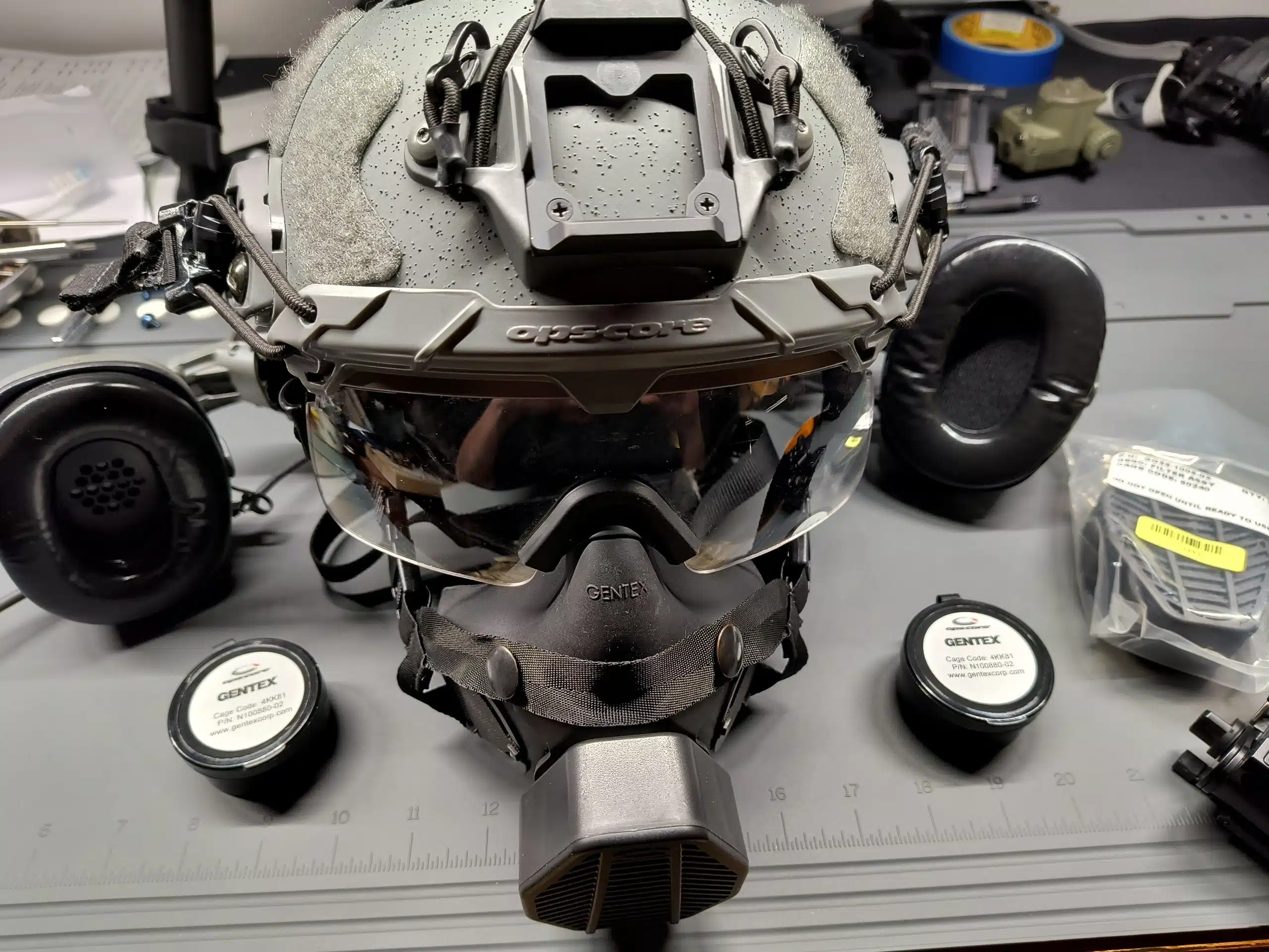 Ops Core FAST SF Helmet W/Accessories