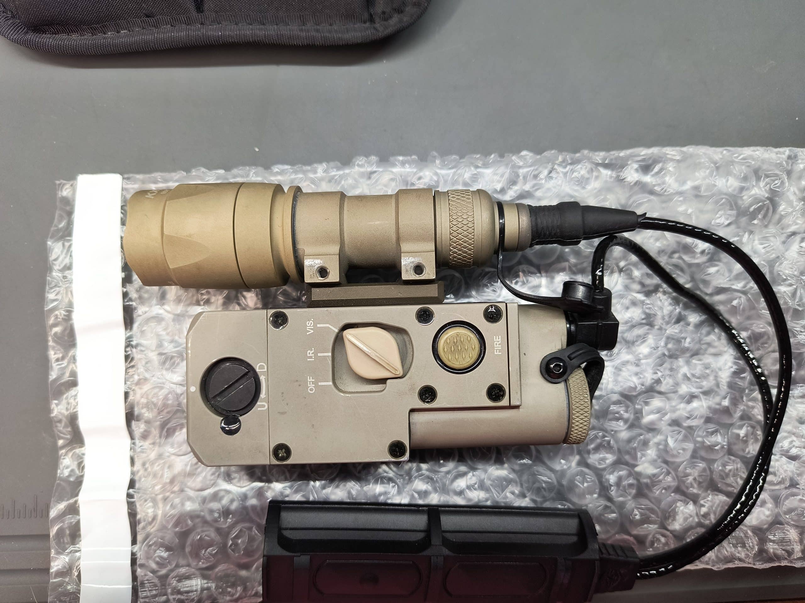 Steiner CQB-1 W/Surefire White Light And Unity Tactical Mount