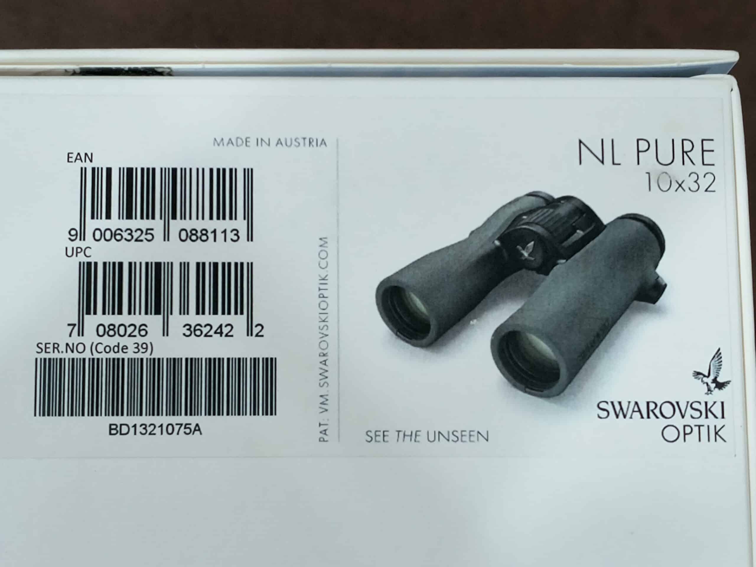 Swarovski NL PURE 10×32 (Green)