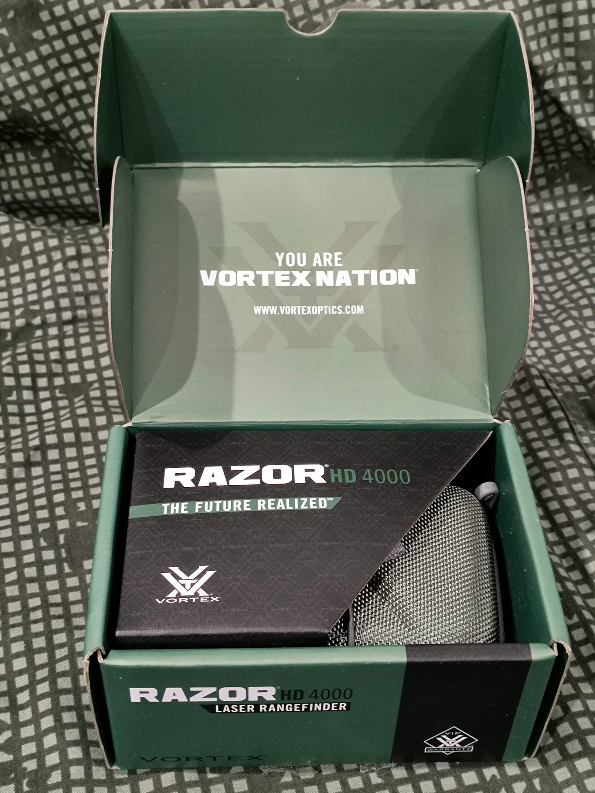 Vortex Razor HD 4000 Laser Rangefinder