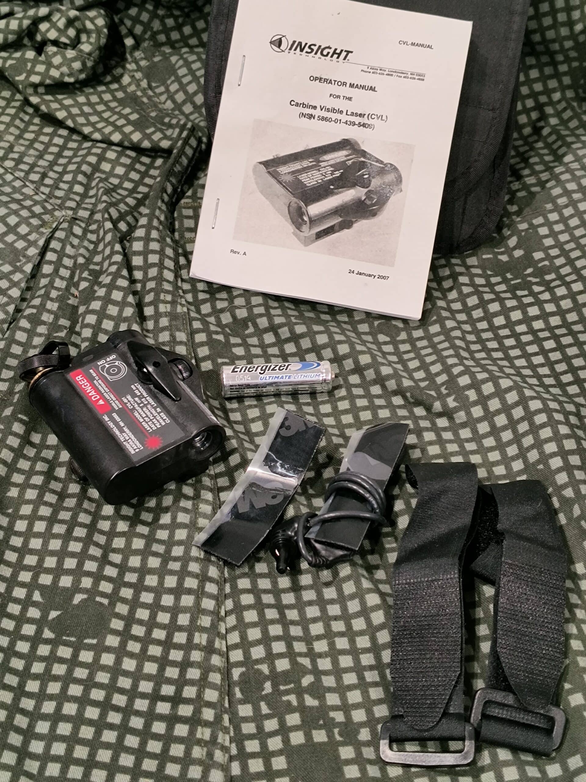 AN/PEQ-5 CVL Laser (Black)
