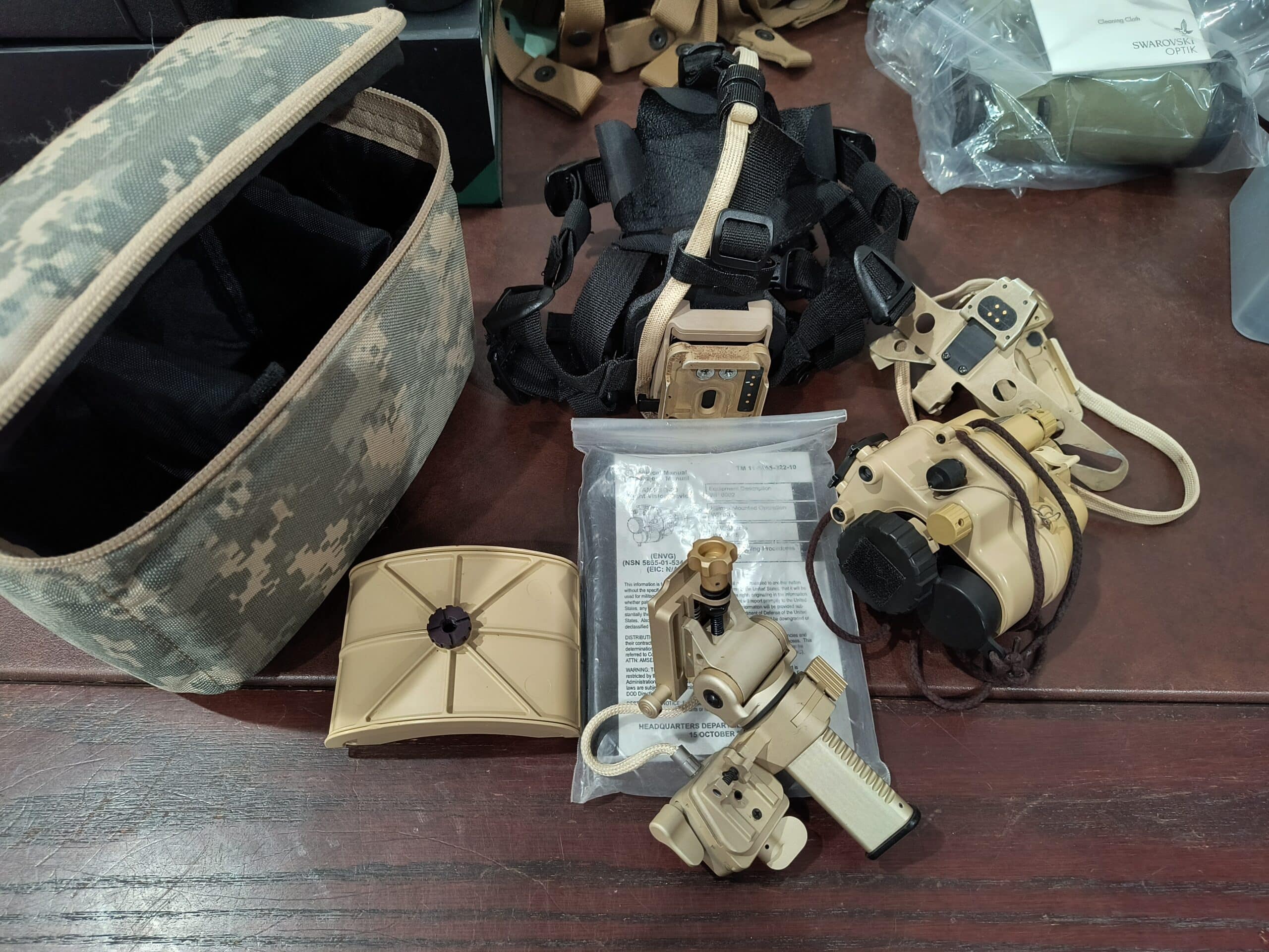 AN/PSQ-20A DSNVG Dual Sensor Night Vision Goggle (Fusion Goggle)