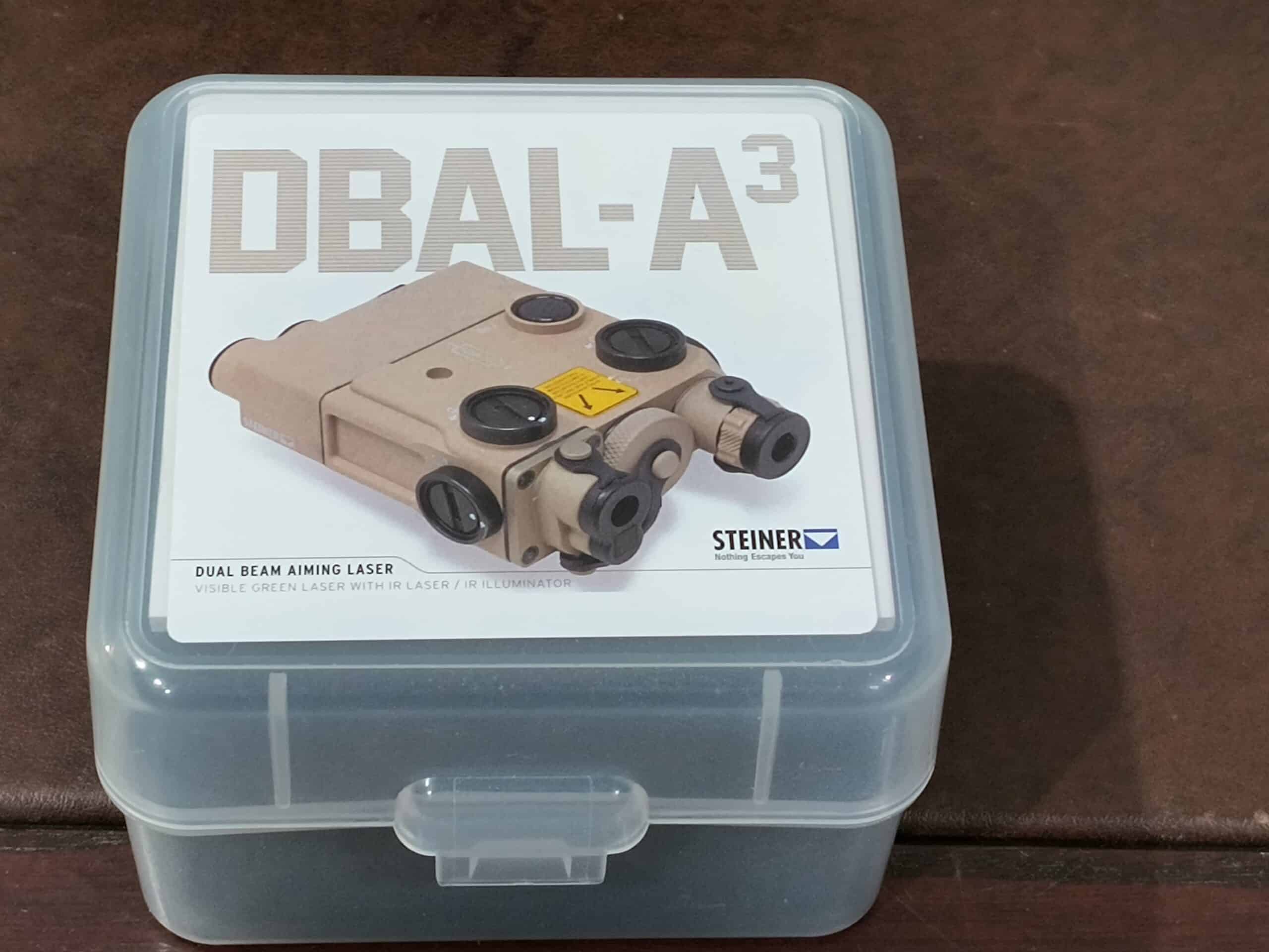 AN/PEQ-15A DBAL-A3 Steiner (Red Vis Laser) 19020D -5/50/50 (Copy)